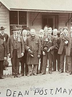 Antique Victorian Photo Civil War GAR Veterans 1898 Wilson Dean Post Millport Ny