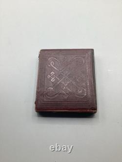 Antique Vintage Civil War Era Image Daguerreotype Gold Filled Case Photo Frame