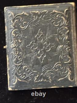 Antique Vintage Uniform Civil War Soldier Ambrotype