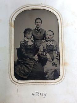 Antique photograph photo civil war soldiers untouched album tintypes