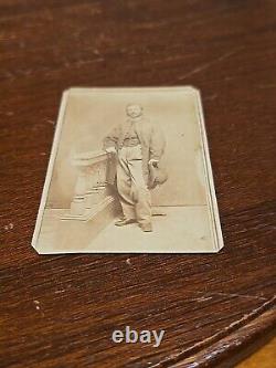 Antoque Original Civil War CDV Calvary Officer Oliver Beeson