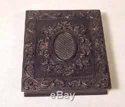Armed Civil War Soldier Ambrotype Photo