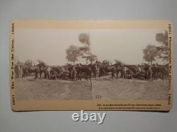 Army Blacksmith Civil War For the Union Antietam Maryland Stereoview Photo