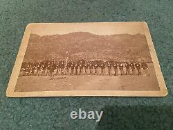 Army Civil War Cabinet Card Photograph