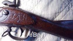 Authentic Confederate Civil War Musket Nonworking Wall Hanger