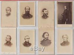 B5269 37 Civil War Generals Carte-de-Visite Collection