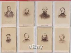 B5269 37 Civil War Generals Carte-de-Visite Collection