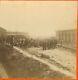 B7242 Civil War Confederate Prisoners Chattanooga Tn Railroad Stereoview