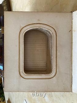 BEAUTIFUL! CIVIL WAR ERA LEATHER PHOTOGRAPH ALBUM FOR 50 CDV's or TINTYPES c1863
