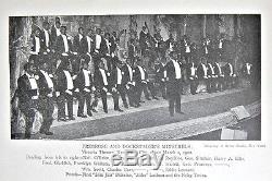 BLACKFACE MINSTREL PHOTO SHOW Civil War Theater ACTOR Slavery Antique Band MUSIC