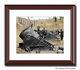 Battery Cannon Soldiers Mortar 11x14 Framed Photo Print Color Civil War -01001
