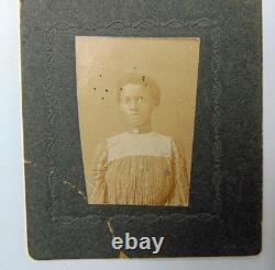 Black Soldier Aaron Cummings Civil War 54th Massachusetts Infantry cdv