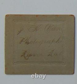 Black Soldier Aaron Cummings Civil War 54th Massachusetts Infantry cdv