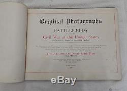 Book, War Photographs Taken on the Battlefields During the Civil War, 1907