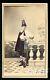 Boy In Unusual Tinted Costume Richfield Springs Ny Civil War Era 1860s Cdv Photo