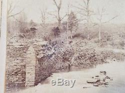 Brady No. 310 Civil War Stone Bridge Bull Run CDV Image