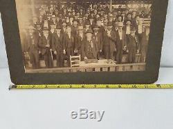 CABINET PHOTO CIVIL WAR Old SOLDIERS Day Confederate Springfield MO Veterans