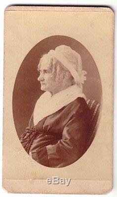 CDV Civil War Mary Custis Lee & General Robert E. Lee, RARE