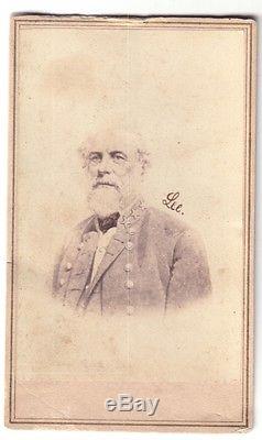 CDV Civil War Mary Custis Lee & General Robert E. Lee, RARE