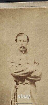 CDV Confederate Officer New Orleans Louisiana