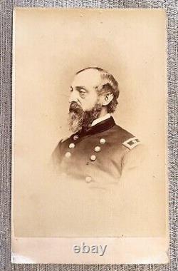 CDV General George G Meade, 2 Cent Blue Tax Stamp scarce, Gutekunst Philadelphia