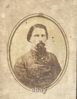 CDV Of Confederate Officer