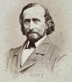 CDV Photo Andrew Leet Stone Boston Preacher Civil War Chaplain Lincoln Int