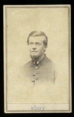 CDV Photo Id'd CIVIL War Soldier Ohio Infantry