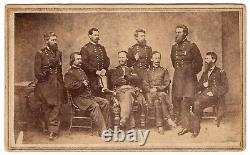 CDV Photograph of William T Sherman & His Generals Known for March to the Sea