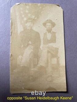 CDV album Civil War soldiers 97th Pennsylvania Chester Lancaster County Lincoln