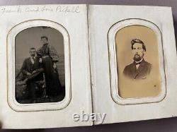 CDV album Civil War soldiers 97th Pennsylvania Chester Lancaster County Lincoln