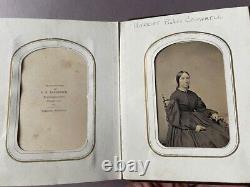 CDV album Civil War soldiers 97th Pennsylvania Chester Lancaster County Lincoln