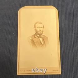 CDV of General Ulysses S Grant, Case & Getchell, Boston