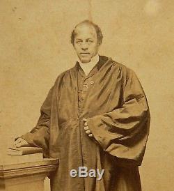 CDV of Rev L Grimes Slavery Abolitionist Underground Railroad Operator Civil War