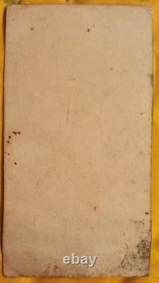 CDV of Union Capt John Q Dickinson, 7th Vermont Inf with Sword - Rare Image