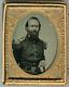 Civil War 1/4 Plate Ambrotype Photograph Civil War Gen Philip St George Cooke