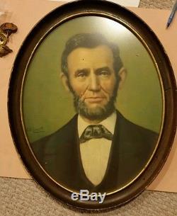 CIVIL War Abraham Lincoln Oval Photo