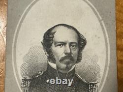 CIVIL WAR CDV CONFEDERATE GENERAL JOSEPH E. JOHNSON L. Prang & Co. Boston PHOTO