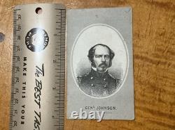 CIVIL WAR CDV CONFEDERATE GENERAL JOSEPH E. JOHNSON L. Prang & Co. Boston PHOTO
