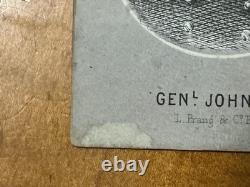 CIVIL WAR CDV CONFEDERATE GENERAL JOSEPH E. JOHNSON L. Prang & Co. Boston PHOTO