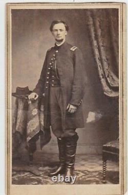 CIVIL WAR CDV SOLDIER/1st. LT. I. D. GOWDY PENN & CO. WASHINGTON D. C