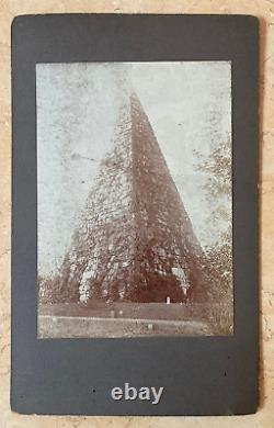 CIVIL WAR CONFEDERATE MONUMENT to CONFEDERATE DEAD RICHMOND VA PHOTO c1885