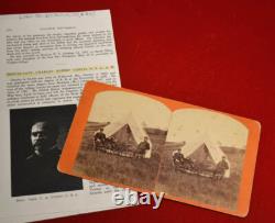 CIVIL WAR Captain Charles A. Curtis U. S. A. Stereoview PHOTO, 3D Picture Original