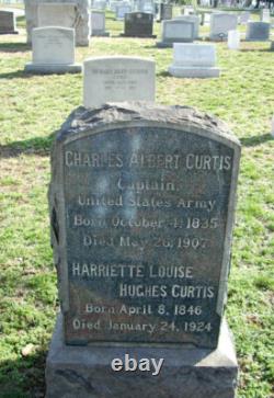 CIVIL WAR Captain Charles A. Curtis U. S. A. Stereoview PHOTO, 3D Picture Original