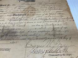 CIVIL WAR DISCHARGE TILMAN H LAND 7th TENN MTD INFTY FAMILY LISTED BACK C PHOTO