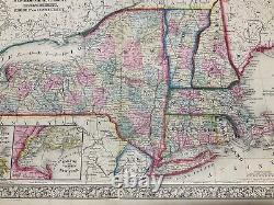 CIVIL WAR ERA 1860s GROUP OF MAPS PART OF UNITED STATES MEXICO PHOTO @1877