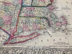 CIVIL WAR ERA 1860s GROUP OF MAPS PART OF UNITED STATES MEXICO PHOTO @1877
