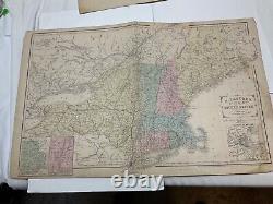 CIVIL WAR ERA 1860s GROUP OF MAPS PART OF UNITED STATES MEXICO PHOTO @1877