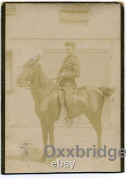 CIVIL WAR ERA PHOTO West Point Cadet CAVALRY Kepi Horse Cavalry Uniform Cabinet