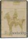Civil War Era Photo West Point Cadet Cavalry Kepi Horse Cavalry Uniform Cabinet